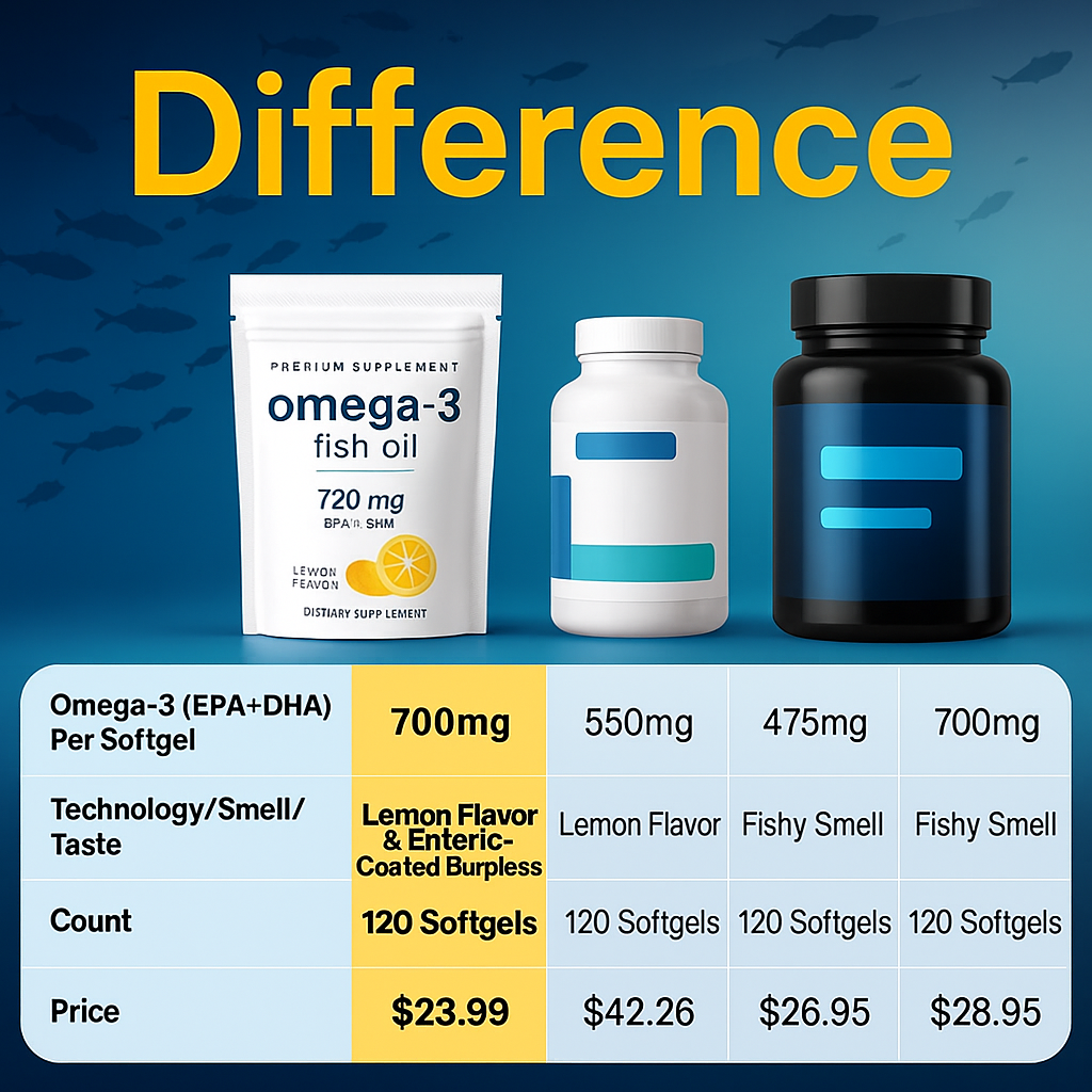 Triple Strength Omega-3 Fish Oil - Image 3