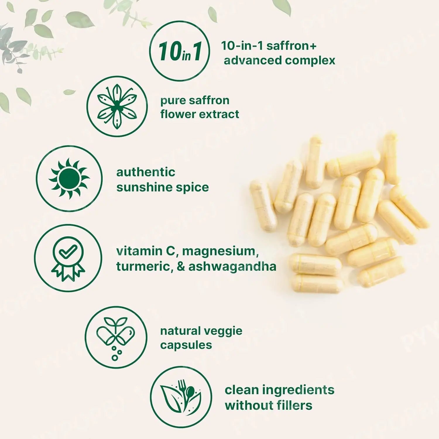 Saffron+ Advanced 10-in-1 Complex