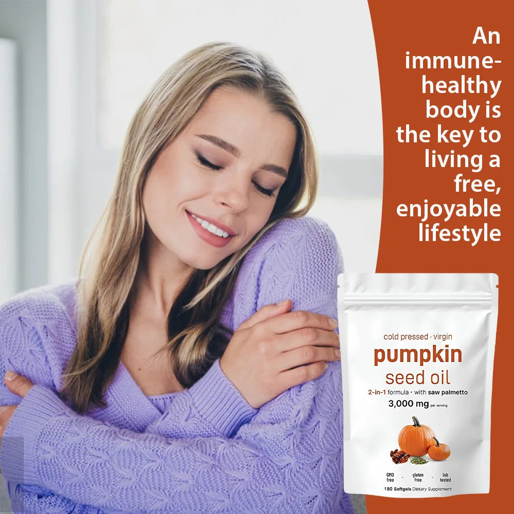 Pumpkin Seed Oil with Saw Palmetto