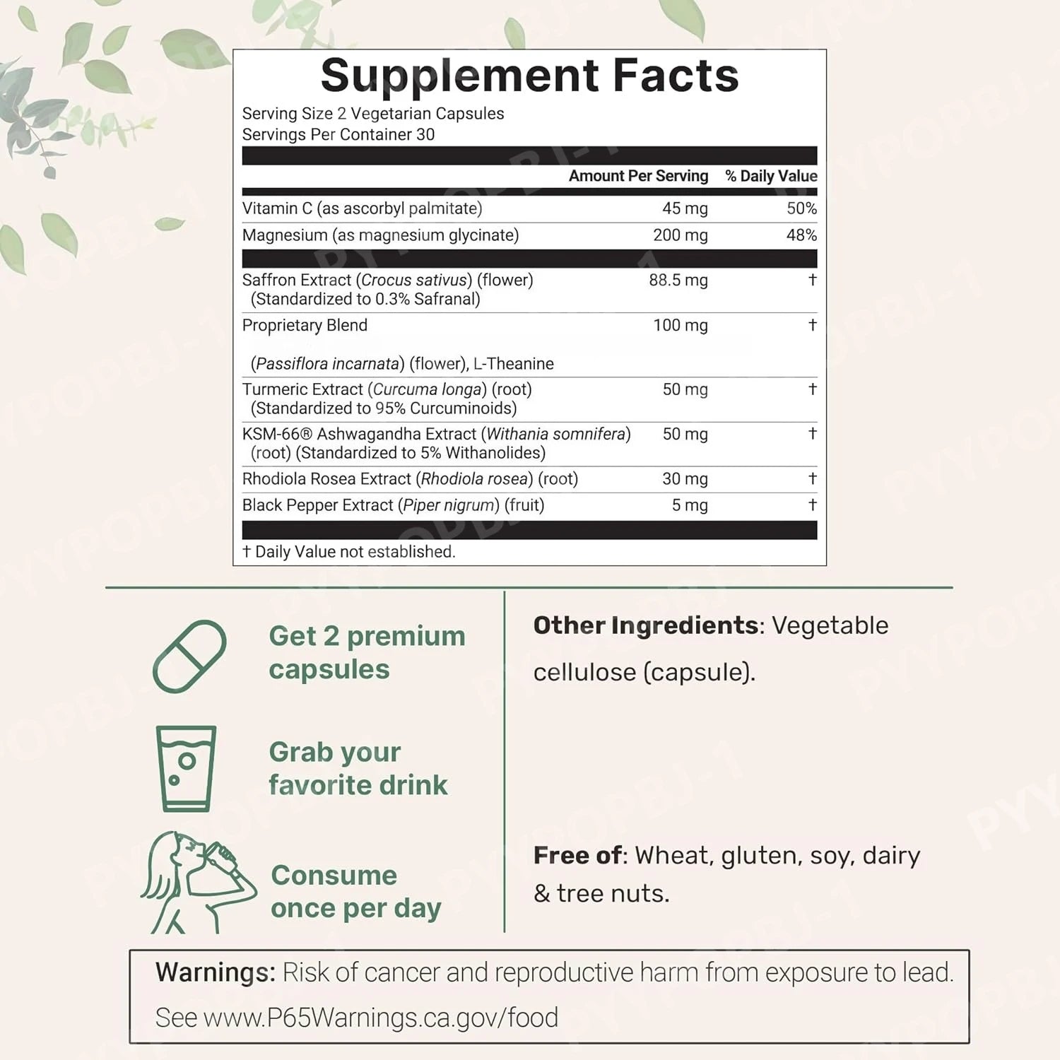 Saffron+ Advanced 10-in-1 Complex