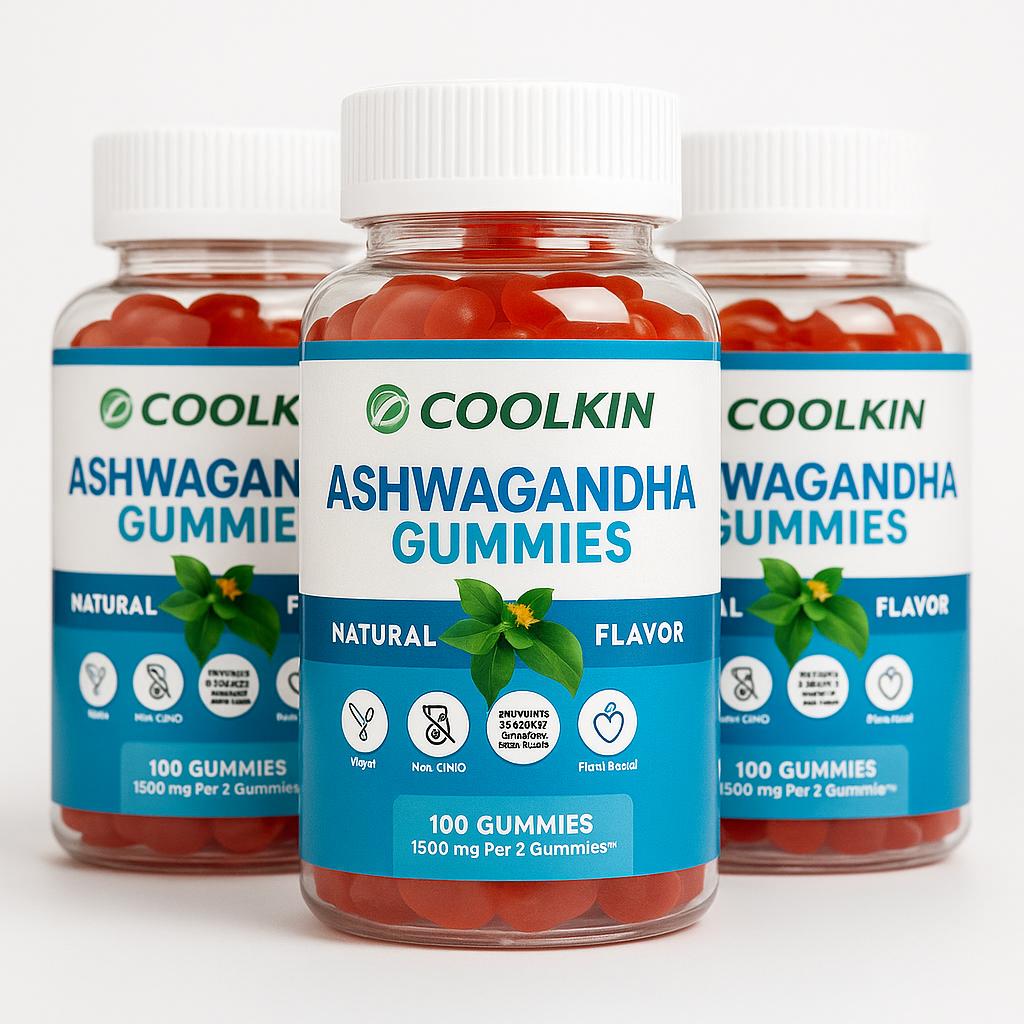 Ashwagandha Gummies — Stress Relief, Focus & Sleep Support