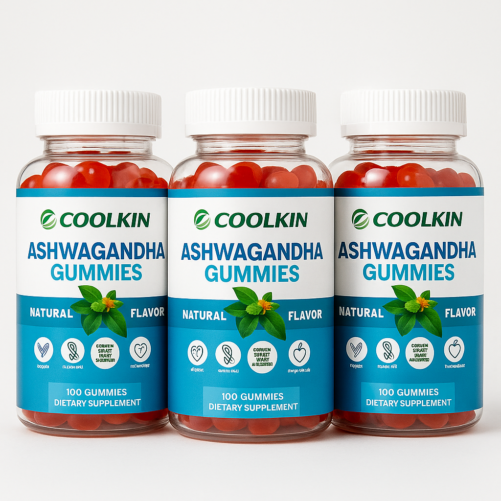 Ashwagandha Gummies — Stress Relief, Focus & Sleep Support