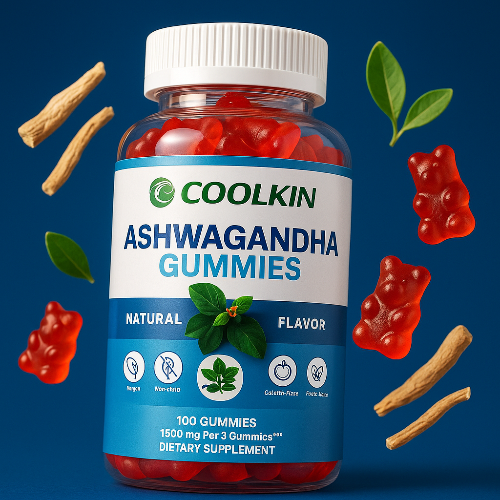 Ashwagandha Gummies — Stress Relief, Focus & Sleep Support