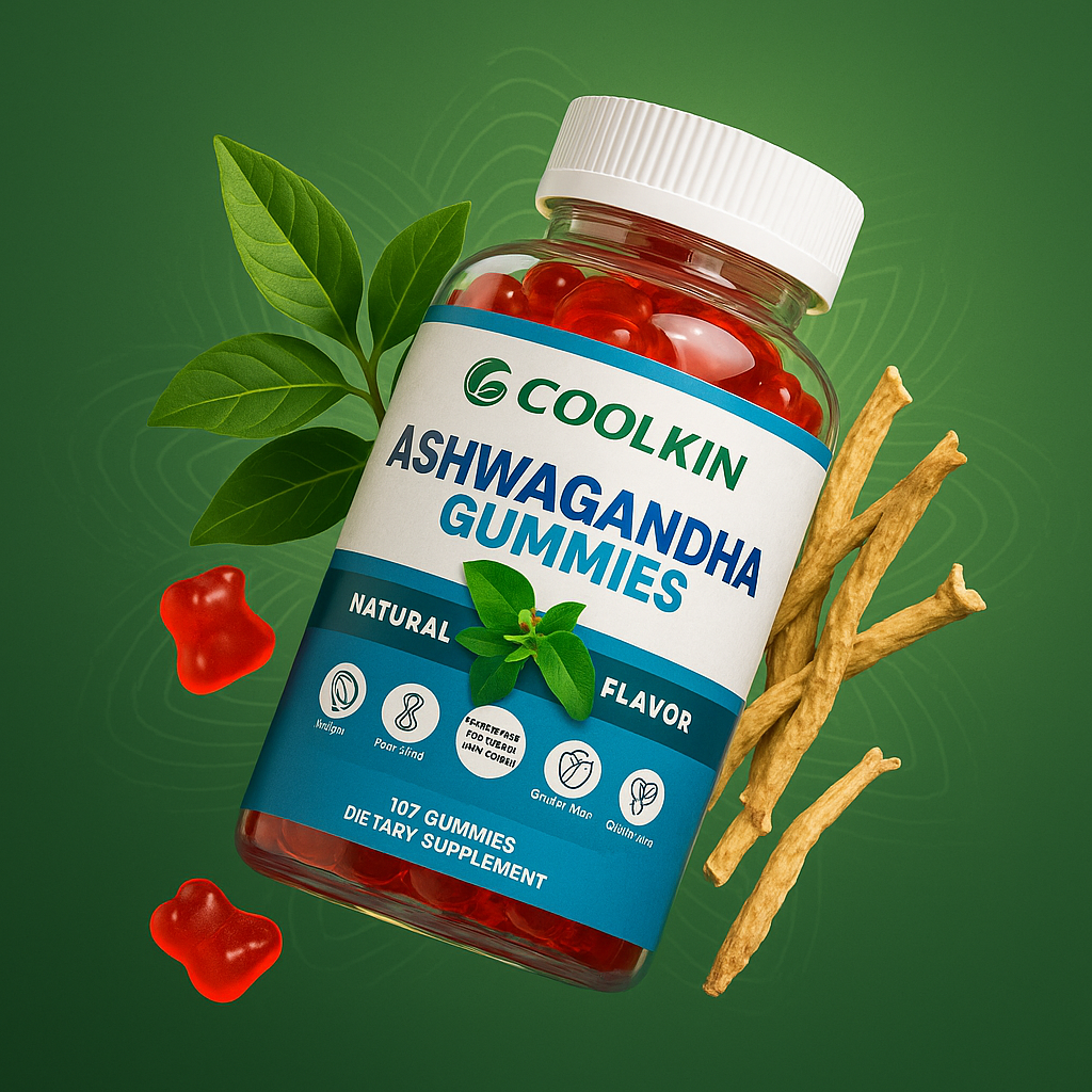 Ashwagandha Gummies — Stress Relief, Focus & Sleep Support
