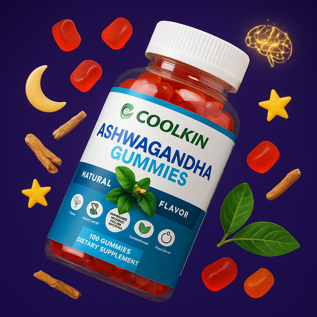 Ashwagandha Gummies — Stress Relief, Focus & Sleep Support
