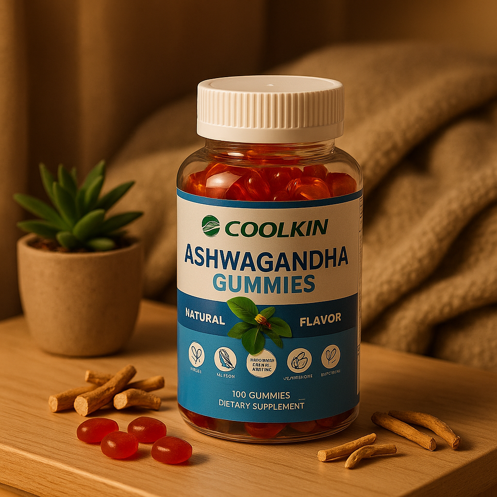 Ashwagandha Gummies — Stress Relief, Focus & Sleep Support