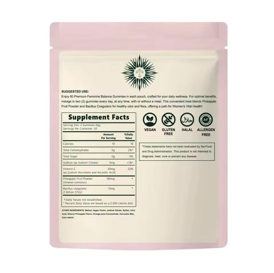 Feminine Balance Gummies — Women's Health & Immune Support