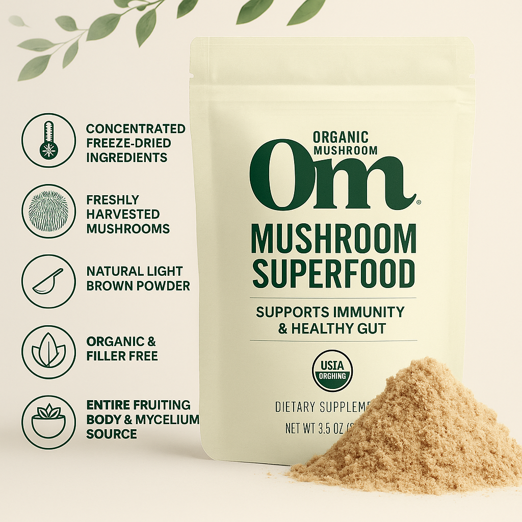 Organic Lion's Mane Mushroom Powder