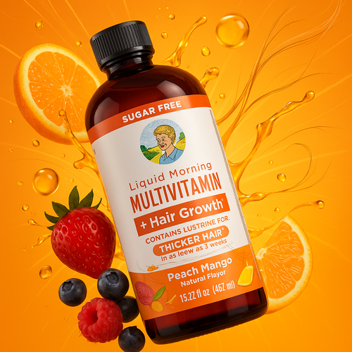 Liquid Morning Multivitamin + Hair Growth