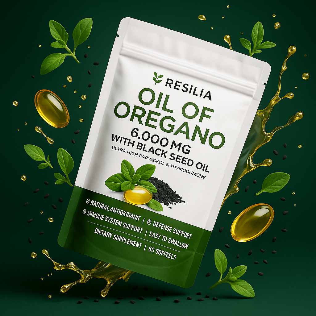 Oregano Oil & Black Seed Oil Softgels