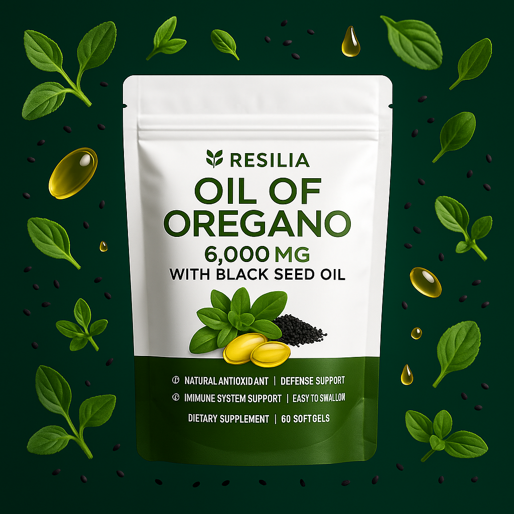 Oregano Oil & Black Seed Oil Softgels