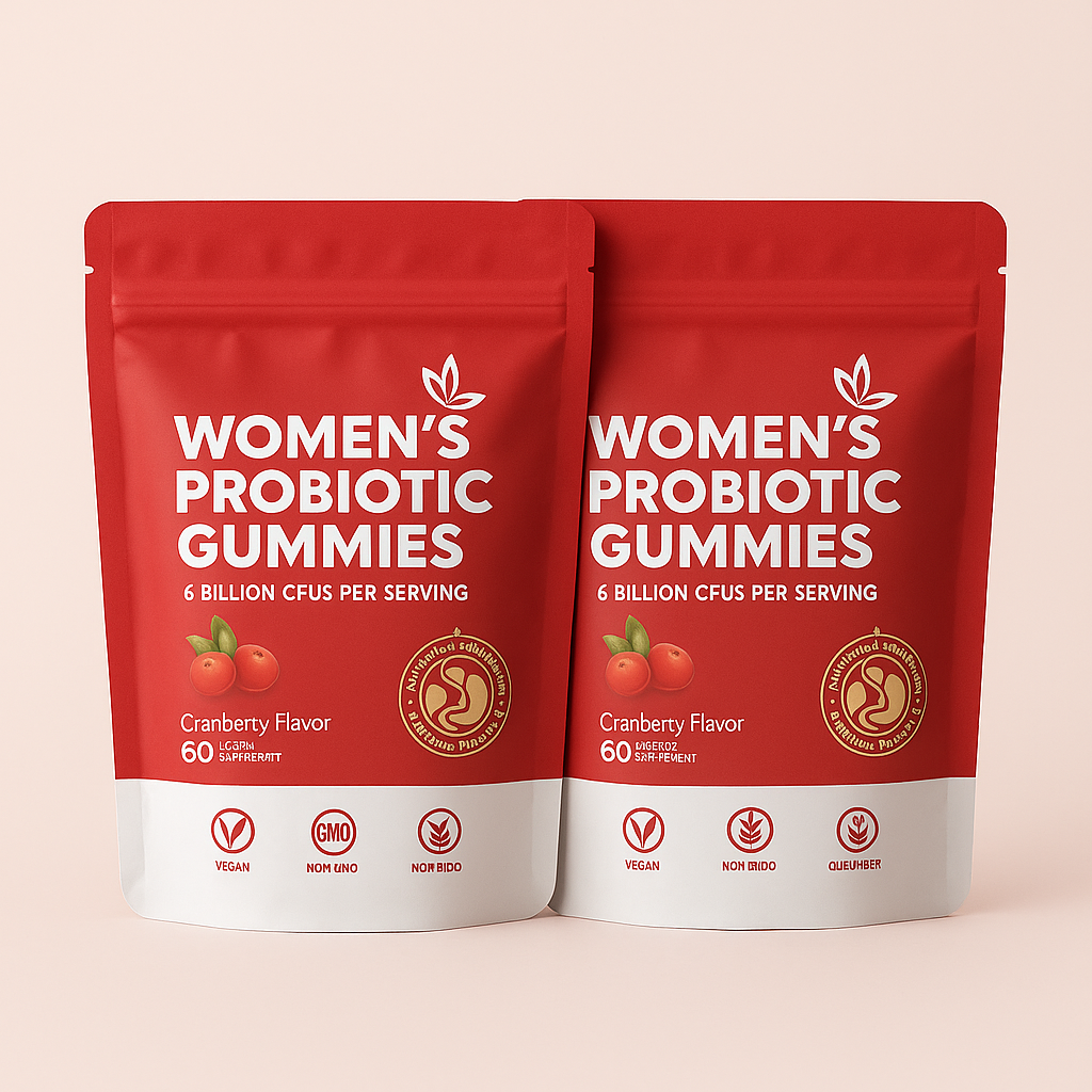 Probiotic Gummies for Women — Cranberry, pH Balance & Digestive Health